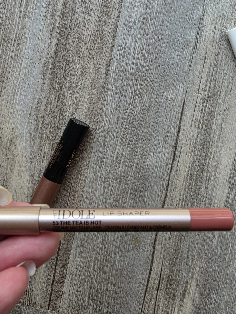 Lancome Last Idole Mascara + Lancome Lip Idole Lip Sharper 53 The Tea Is Hot